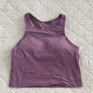 Lululemon Ebb To Street Cropped Tank